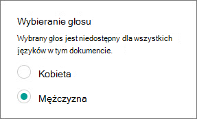 Wybór głosu