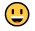 Emoji ząbkowego uśmiechu