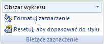 Obraz Wstążki programu Excel