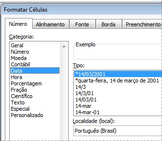 relações de chave primária e estrangeira