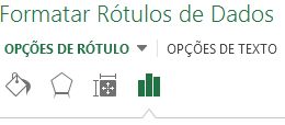 Painel Formatar Rótulos de Dados