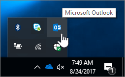 Área de notificação