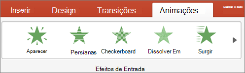 Escolher uma animação