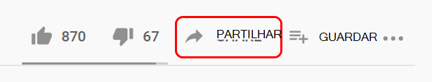 Compartilhar no YouTube