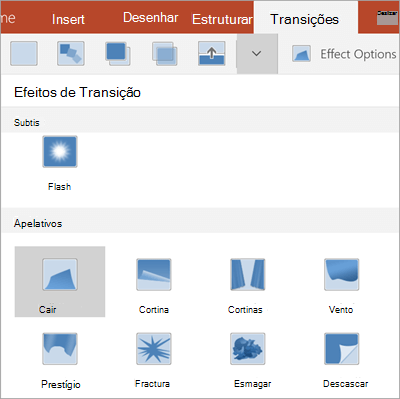 Efeitos de transição