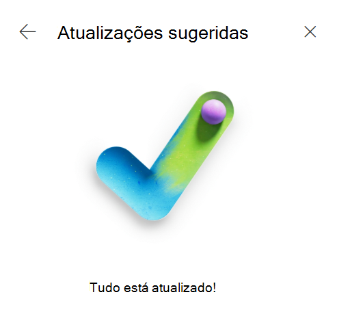 Mensagem de perguntas frequentes