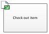 Fazer check-out do item