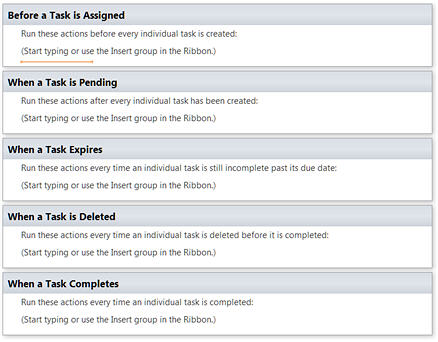 Fluxos de trabalho do SharePoint Designer