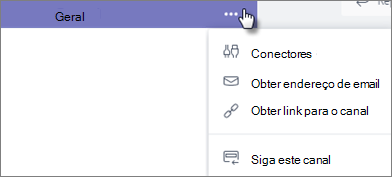 Caixa de diálogo do conector de notícias