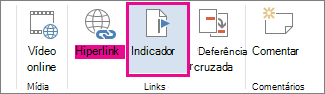 Inserir Indicador