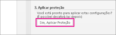 Painel Restringir Edição