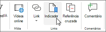 Botão Marcador no friso clássico