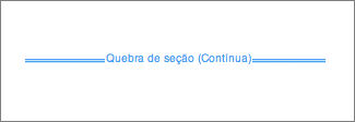Imagem da Quebra de Seção