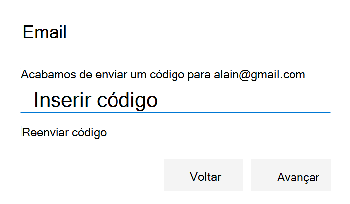 Adicionar número de telefone e escolher mensagens de texto