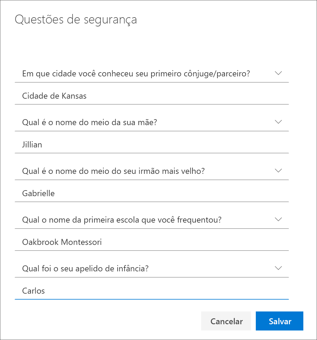 Adicionar número de telefone e escolher chamadas telefônicas