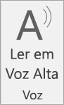 Captura de tela do discurso de leitura em voz alta.