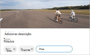 Editar Etiquetas do OneDrive.