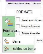 Alterar a legenda em um modo de exibição de impressão