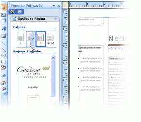 Alterando o número de colunas