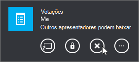 Remover página de votação