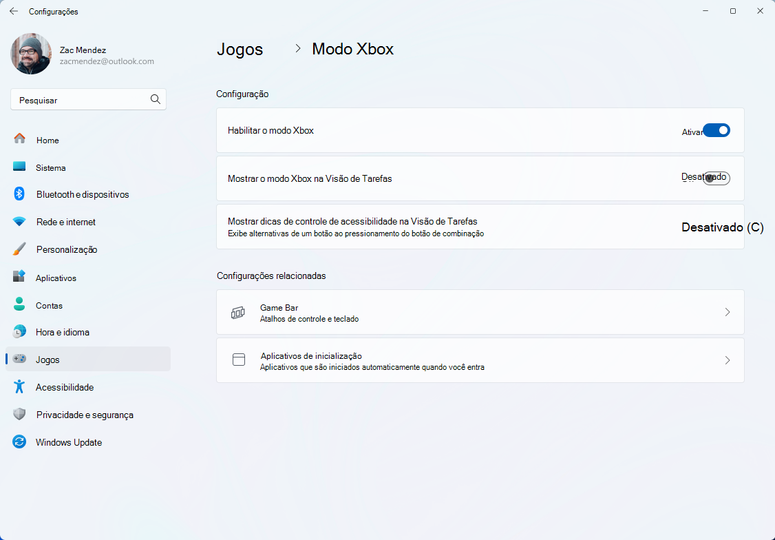 Modo Xbox