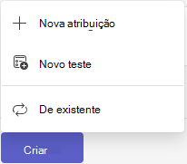 Nova atribuição