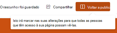 voltar a publicar