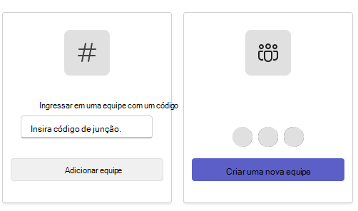 tela da equipe