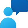 Logotipo do aplicativo Hub de Comentários.