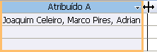 Redimensionar um campo de valor múltiplo