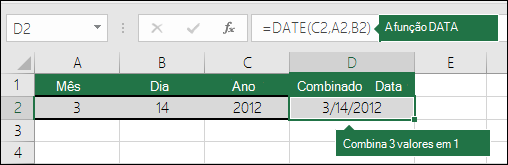 Exemplo 2 da função DATA