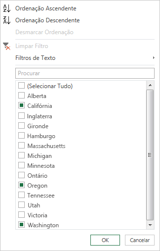 Selecionar uma coluna