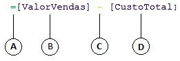 Fórmula de coluna calculada