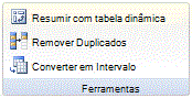 Imagem do Friso do Excel