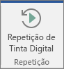 Selecione o botão Repetição de Tinta Digital para fazer avançar e recuar os seus traços de tinta digital.