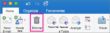 No separador Base, clique no botão Eliminar