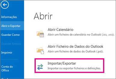 Exportar ficheiro