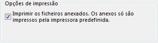 Opções de Impressão de anexo de ficheiro na caixa de diálogo Imprimir