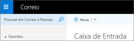 O aspeto do friso no Outlook Web App