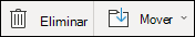 Eliminar ou mover um contacto