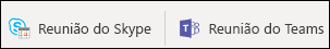 Adicionar uma ligação de reunião do Teams ou skype