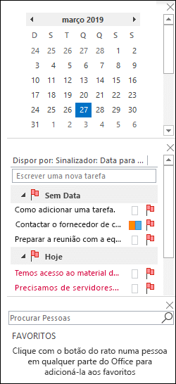 Dispor To-Do barra