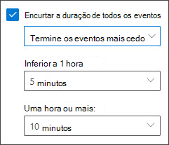 Opções Web