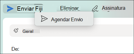 Agendar Envio