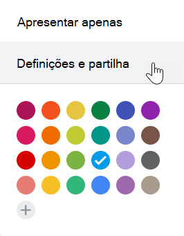Selecione Definições no seu calendário Google.