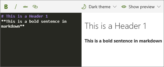 Peça Web Markdown