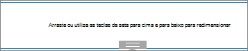 Peça Web Espaçador no modo de edição