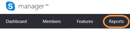 Selecionar Relatórios no Dashboard