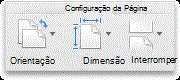 Separador Esquema no grupo Configurar Página no Word
