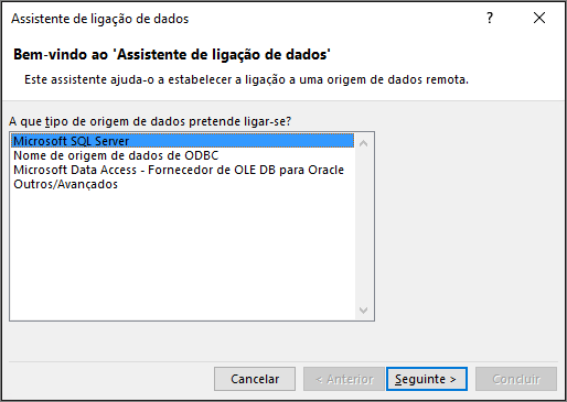 Assistente de Ligação de Dados